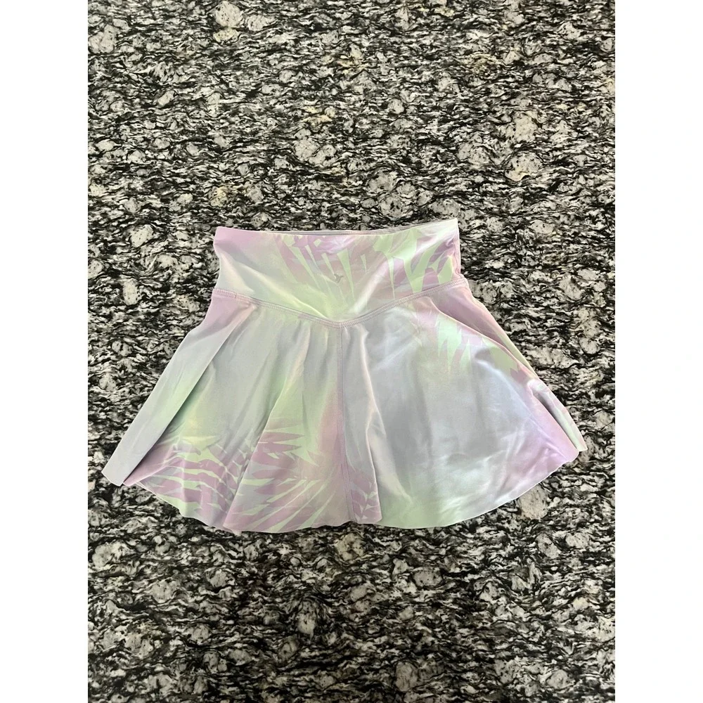 Old Navy Active Go Dry Cool PowerSoft Skirt Skort Girls XL(14-16) Multi Abstract